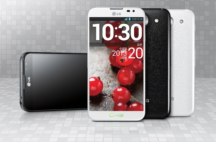 LG E986 Optimus G Pro: Das LTE-„Phablet“ mit brillantem Display, rasanter Datenverarbeitung und hoher Verbindungsgeschwindigkeit.