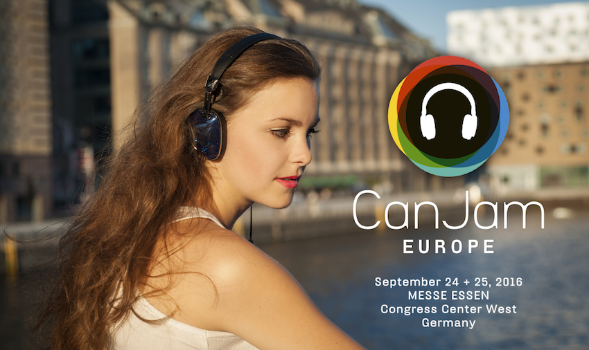 Die größte europäische Kopfhörer-Messe CanJam Europe findet am 24. und 25. September 2016 im Congress Center West der Messe Essen statt.