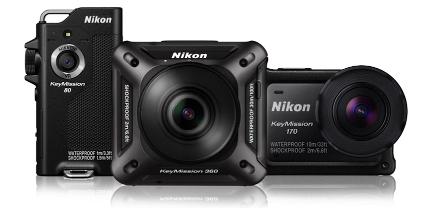 Nikon kündigt heute offiziell die neue KeyMission-Serie mit drei Modellen an