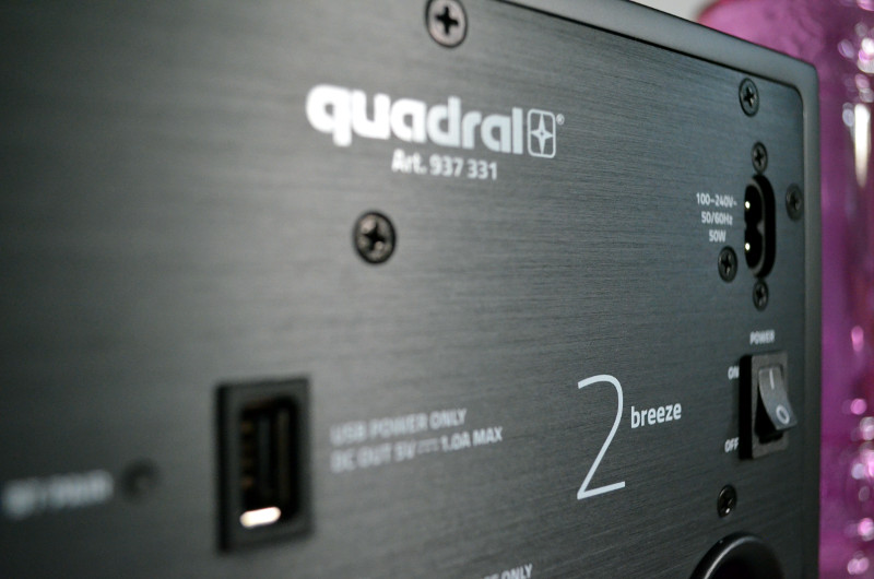 Bei der Materialwahl und der Verarbeitung macht Quadral bekanntlich keine Kompromisse, auch die Breeze-Lautsprecher sind absolut makellos.