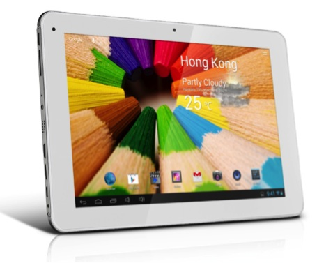 Android Tablet mit Vier Kern 1,8 GHz CPU und Full-HD 1920x1200 IPS Display ab sofort verfügbar