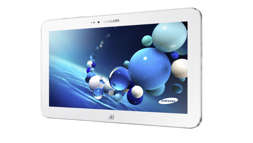 Samsungs ATIV Tab 3 ist mehr als ein "gewöhnlichtes" Tablett. Dank vorinstalliertem Microsoft Office Home & Student lässt sich der an das Galaxy-Tab angelehnte Tablett-PC auch in der Bahn oder dem Flugzeug als vollwertiges Arbeitsmittel nutzen