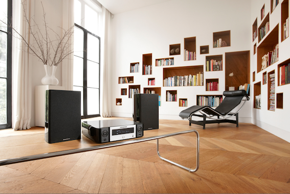 Schick und unfassbar umfangreich ausgestattet: Marantz` Melody Media M-CR510.