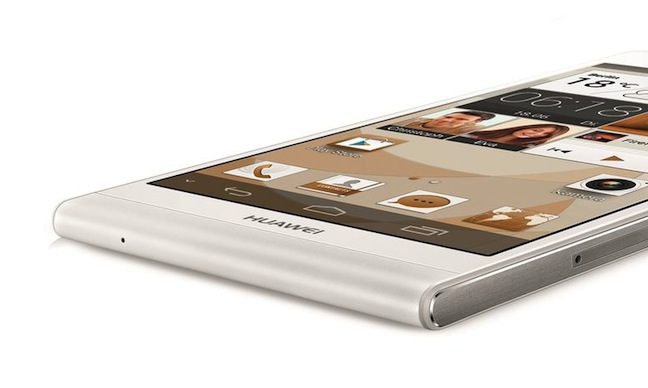 Laut Hersteller ist das Huawei Ascend P6 das derzeit flachste Smartphone der Welt.