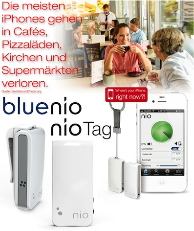 Der Verbummel- und Diebstahlschutz für iPhone & iPad & mehr.