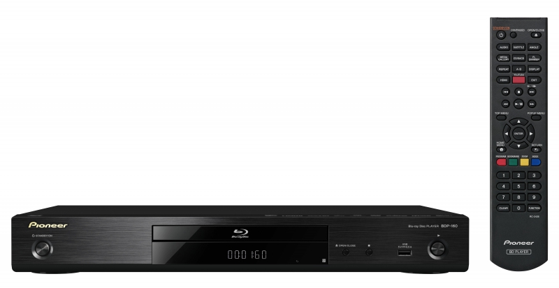 Schick, flach und exzellent ausgestattet: Pioneers neuer 3D Blu-ray Disc-Spieler mit WiFi-Direct für Streaming von Mobilgeräten.