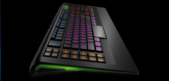 Schick, angenehm beleuchtet und ergonomisch gestaltet: Die neue Steelseries Apex Gaming-Tastatur.