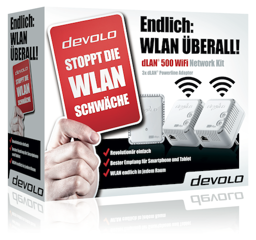 Endlich WLAN überall - und zudem supereinfach zu installieren: devolo WiFi Move Technology