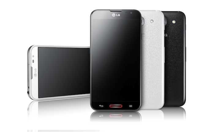 Neues Smartphone-Flaggschiff für Deutschland:  LG E986 Optimus G Pro. 