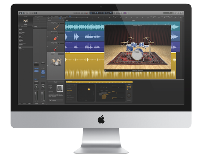 Logic Pro X wurde mit einem modernen neuen Look entwickelt, während gleichzeitig die Leistung und der Funktionsumfang auf den professionelle Anwender angewiesen sind, erweitert wurde.