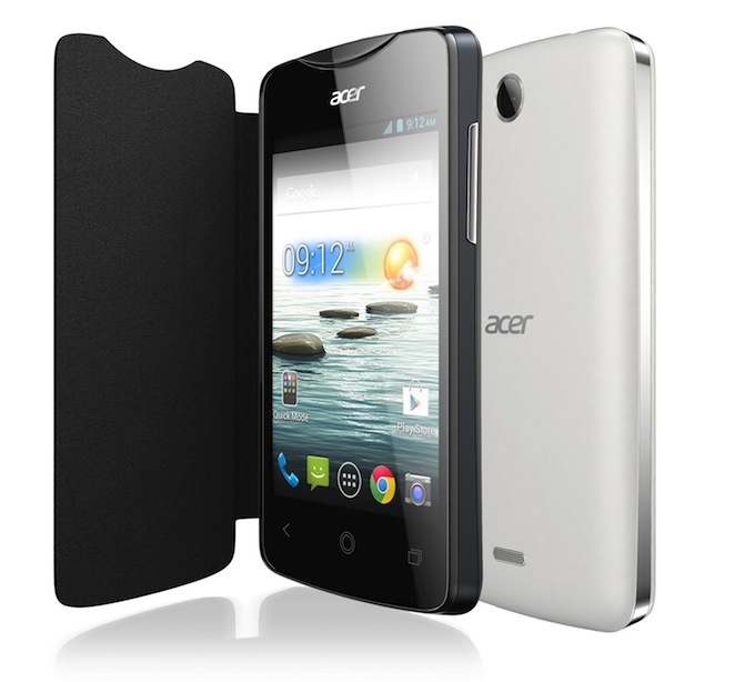 Acer Liquid Z3: Cooles Design in attraktiven Trendfarben mit schützendem Flip Cover.