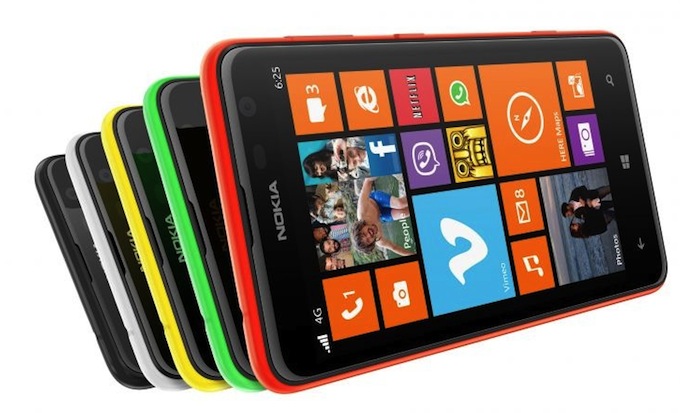 Für jeden Geschmack das Richtige: Das Lumia 625 ist in den modernsten Farbausführungen verfügbar.
