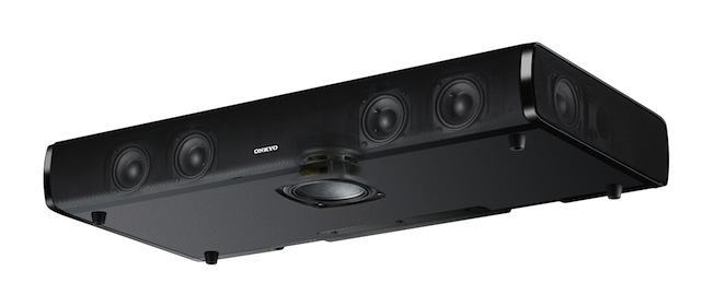 Der Onkyo LS-T10 ist mit einem vollwertigen Soundsystem inkl. nach unten abstrahlender Basseinheit ausgestattet.