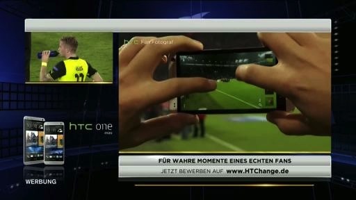 Im Rahmen der UEFA Champions League startete HTC in Kooperation mit dem Sky Media Network die Kampagne „Change the View“, bei der Fans die einmalige Möglichkeit haben, von der Tribüne an den Spielfeldrand zu wechseln.