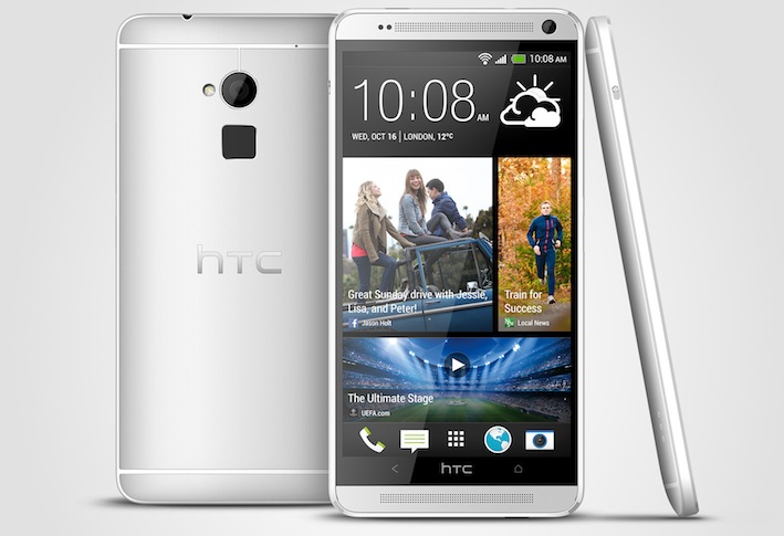 Das brandneue HTC One max verfügt über die bekannten, qualitativ hochwertigen Design-Merkmale der HTC One Familie.