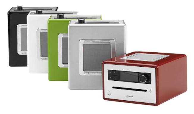 sonoroCD ab sofort verfügbar - das durchdachte Design Weck-CD-Musiksystem mit Bluetooth und Digitalradio-Empfang.