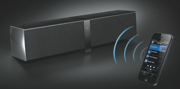 Das Creative T4 Wireless verblüfft trotz kompakten Maßen durch seine unwiderstehliche Klangqualität. Die vielseitigen Anschlussmöglichkeiten via Coax (optischer Eingang), Bluetooth, NFC, Chinch und Klinke machen das T4 Wireless zum vielseitig einsetzbaren Heimkino-Soundsystem. Die gerade einmal 150x85x90mm großen Satellitenlautsprecher beschallen mühelos ein ganzes Wohnzimmer mit klaren Höhen und optimal definierten Mitten. Für die Tieftöne sorgt der mitgelieferte „SLAM“-Subwoofer. Die drei verbauten Treiber erzeugen satteste Bässe und verringern ungeliebtes Nachschwingen der Teller, wie es bei größeren Modellen Gang und Gäbe ist. Anschauen reicht hier nicht – wer dieses Wunder verstehen will, der muss es gehört haben.