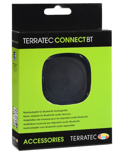 Das kleine TERRATEC „Connect BT“ hat eine 3,5 mm Klinkenbuchse und kann problemlos mit nahezu jeder Stereo- oder Kompaktanlage verbunden werden. Natürlich ist auch die Verknüpfung mit einem Autoradio, Lautsprechern oder Kopfhörern möglich.