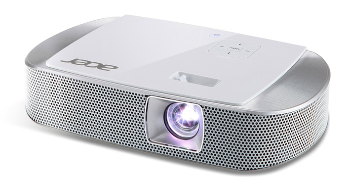 Für ansprechende Bildqualität kombiniert der Acer K137 DLP- mit LED-Technologie.