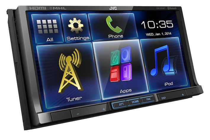 Mit dem neuen HDMI Smartphone Link lassen sich kompatible Smartphones optimal auf der konfigurierbaren Touch-Panel-Oberfläche einbinden und bedienen. Über seinen hochauflösenden 7-Zoll-WVGA-Touch-Screen-Monitor lassen sich nicht nur Multimediainhalte in bester Qualität wiedergeben, sondern auch die zahlreichen Funktionen per Fingertip bequem und sicher steuern.