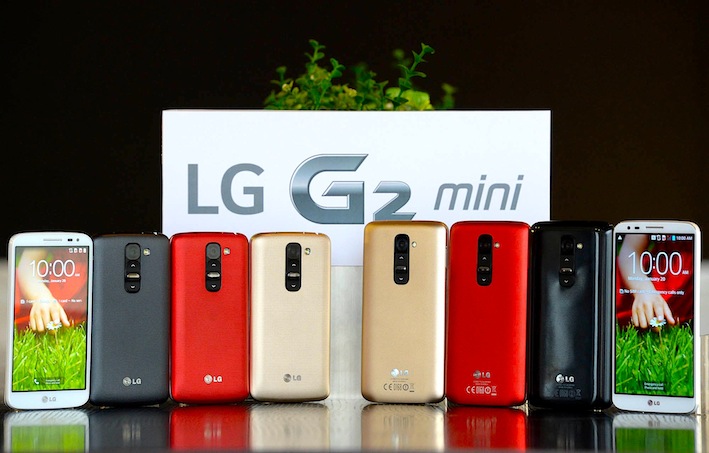 Erstes „kompaktes“ LG-Smartphone bringt Premiumfunktionen in die Mittelklasse LG G2 Mini feiert Premiere auf MWC.
