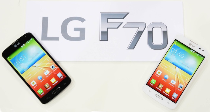 Mit der neuesten Android-Version KitKat und einem Quad Core Prozessor soll das LG F70 Millionen neuer Käufer für sich gewinnen.