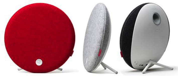 Gekleidet in die für Libratone charakteristische feine italienische Wolle, stehen Bezüge in einem breiten Spektrum an lebendigen Farben für die Libratone Lautsprecher zur Verfügung, die sehr schnell und einfach zu wechseln sind.