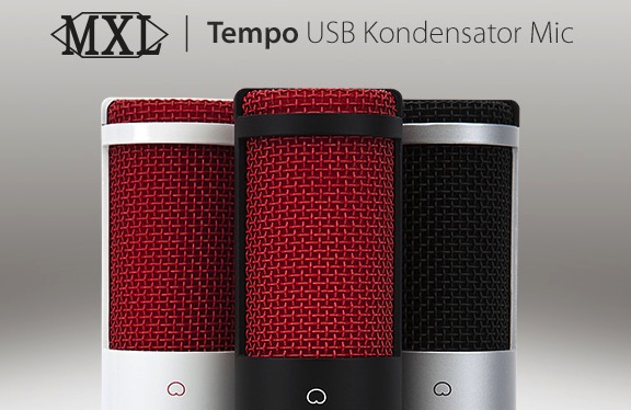 MXL Tempo: Erstes Studiomikrofon von MXL für PC/Mac sowie iPhone und iPad – Musik und Podcasts einfach aufnehmen.