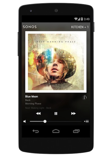 Die neue Sonos-App:  Probiere sie noch heute auf Android aus; in diesem Frühjahr für alle Formate verfügbar.