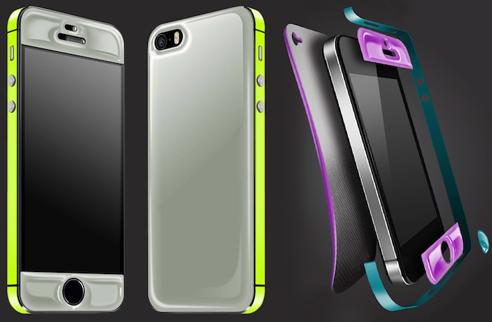 Stylisch am Tag und leuchtend in der Nacht: Farbige Gel-Hüllen fürs Smartphone bieten Schutz und Licht zugleich.