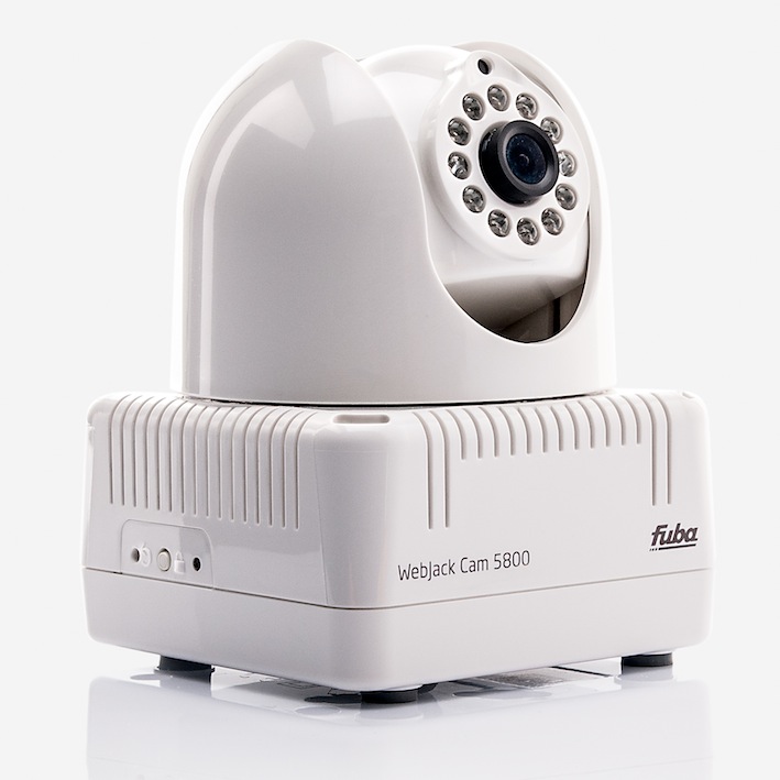 Alles im Blick: Mit der neuen Powerline-Kamera von Fuba behalten Nutzer ihr Zuhause immer im Auge.