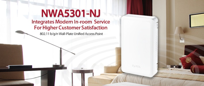 ZyXEL NWA5301-NJ: der diskrete Access Point im Wandsteckdosen-Design.