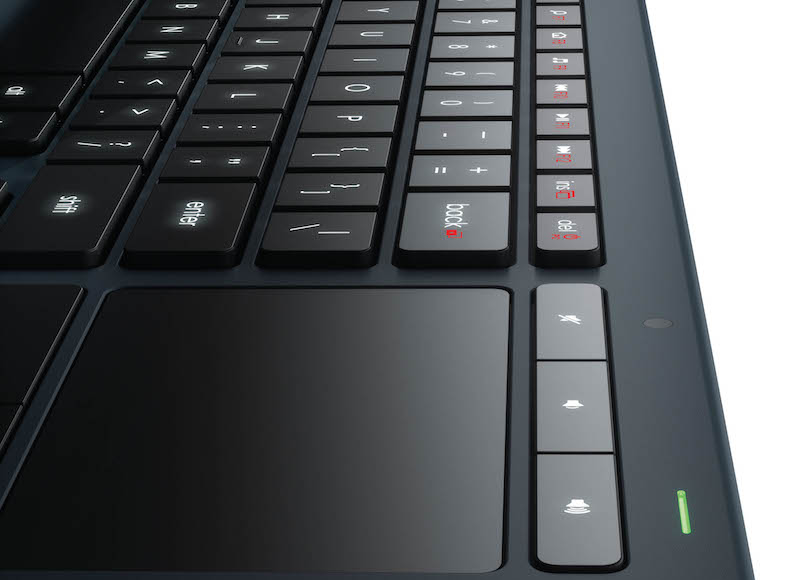 Für Wohnzimmer-Surfer: Logitech präsentiert beleuchtete Tastatur für Connected-TV.