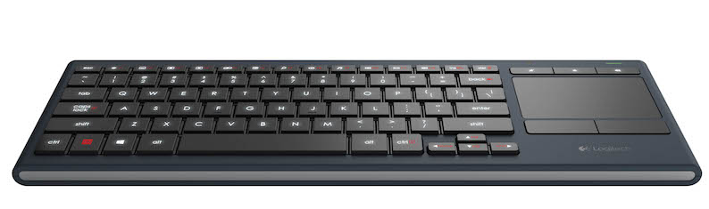 Logitech Illuminated Living-Room Keyboard K830: Komfortable Steuerung des vernetzten Fernsehers via PC.