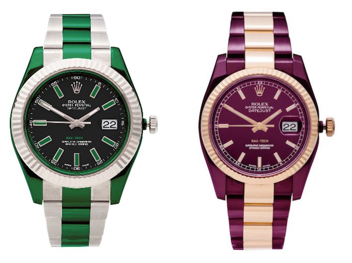 Durch die neu entwickelte DURAMANTAN - BESCHICHTUNG erleben Sie eine neue Welt der Individualisierung von Luxusuhren. DURAMANTAN-BESCHICHTUNGEN ermöglichen es, Gehäuse und Armband exklusiv für Sie in einem weiten Farbspektrum zu individualisieren.