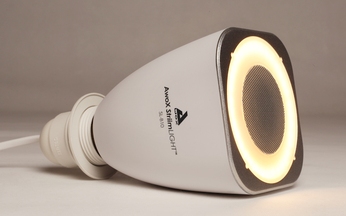 Musik wird zum visuellen Erlebnis – Neue AwoX StriimLIGHTTM-Serie verwandelt jede Lampe in einen Lautsprecher.