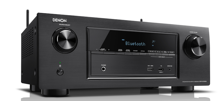 Die Modelle AVR-X2100W (hier im Bild) und AVR-X1100W basieren auf der erfolgreichen X-Serie und überzeugen nicht nur durch die neueste Surround-Sound-Technologie von Denon, sondern auch durch umfassende Konnektivität, einschließlich WLAN und Bluetooth. Denon hat einen neuen Eco-Modus mit einzigartigem Energieverbrauchsmanagement entwickelt, um seine Kunden ökologisch und ökonomisch weiter zu entlasten.