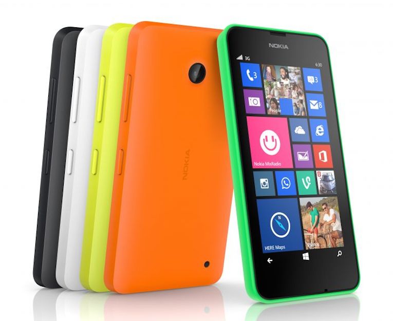Das Nokia Lumia 630 kommt in den Farben Grün, Orange und Gelb sowie in Schwarz und Weiß (alle matt) in den Handel. In der Single-SIM-Variante wird das neue Smartphone zum Preis von 159 Euro (UVP, inkl. Steuern ohne Vertrag) erhältlich sein.