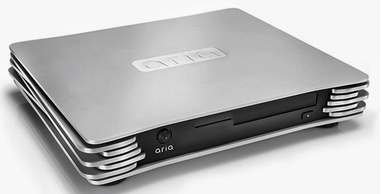 Der aria besticht durch ein außergewöhliches Design. Das massive Aluminium-Chassis ist lüfterlos konzipiert. Somit wird ein ungetrübter Musikgenuss ohne störende Geräusche garantiert.