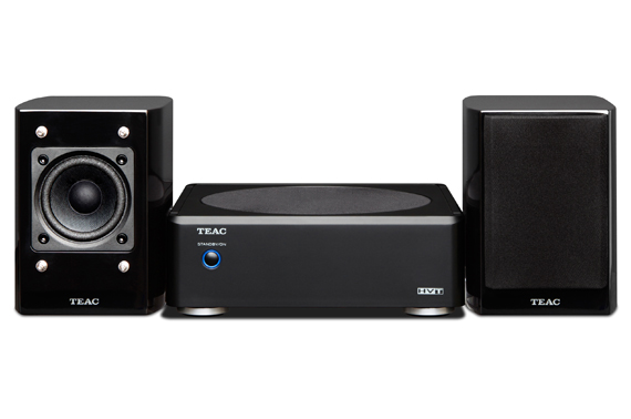 Das TEAC LS-WH01 ist ein leistungsstarkes 2.1-Kanal-Lautsprechersystem mit Subwoofer und Satelliten.