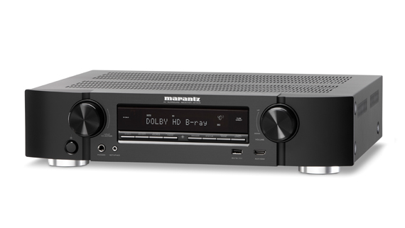 Der schlanke Netzwerk-AV-Receiver NR1605 wurde um WLAN und Bluetooth erweitert und besticht durch seine kompakte Eleganz.