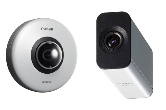 Canon erweitert sein Netzwerkkamera-Sortiment um zwei neue ultrakompakte Überwachungskameras mit einer Auflösung von 1,3 Megapixeln.