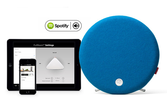 Dank Spotify Connect lassen sich Millionen von Spotify-Songs auf drahtlose Libratone-Lautsprecher streamen.