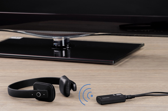 Der Bluetooth-Audio-Sender Twin von Hama macht jedes gängige Audio-Wiedergabegerät zum Bluetooth-Sender.