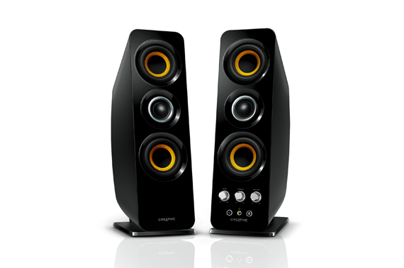 Das 2.0-Lautsprechersystem Creative T50 Wireless mit Bluetooth- und NFC-Technologie zeigt, wie gut Desktop-Lautsprecher klingen können.