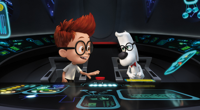 Mit dem Zeitomaten reisen Sherman und Mr. Peabody häufig in die Vergangenheit, um Shermans Geschichtswissen zu erweitern. (© 20th Century Fox)