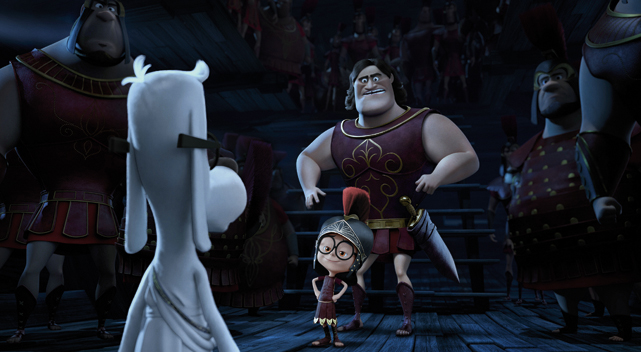 Die Begegnung mit historischen Persönlichkeiten ist sehr amüsant, besonders der griechische Krieger Agamemnon sorgt mit seiner lockeren Art für Lacher. (© 20th Century Fox)