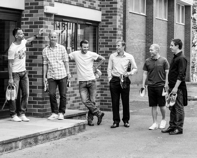 "The Class of '92" erzählt die Karrieren der Fußballstars Ryan Giggs, Nicky Butt, David Beckham, Paul Scholes, Phil und Gary Neville: Sechs Jungen aus der Arbeiterklasse, auf ihrem Weg von Manchester United zu internationalen Superstars. (© Universal Pictures)