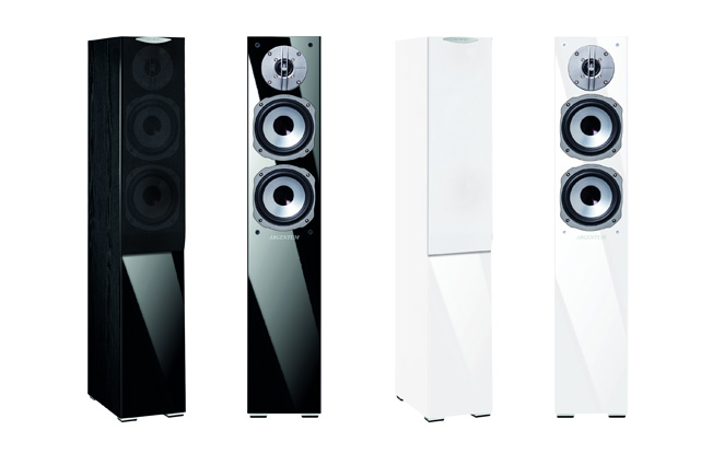 Wahlweise in schickem, modernen Weiß oder noblem, klassischem Schwarz verschönert der kompakte Lautsprecher Argentum 450 jeden Wohnraum optisch – und natürlich auch akustisch.