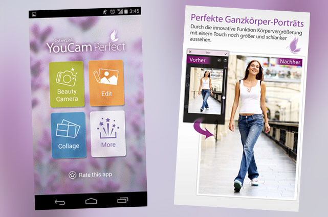 Die neue Funktion „Körpergröße“ der Beauty-App YouCam Perfect hilft dem Anwender dabei, wunderschöne, makellose Ganzkörper-Selfies in wenigen Schritten zu kreieren.